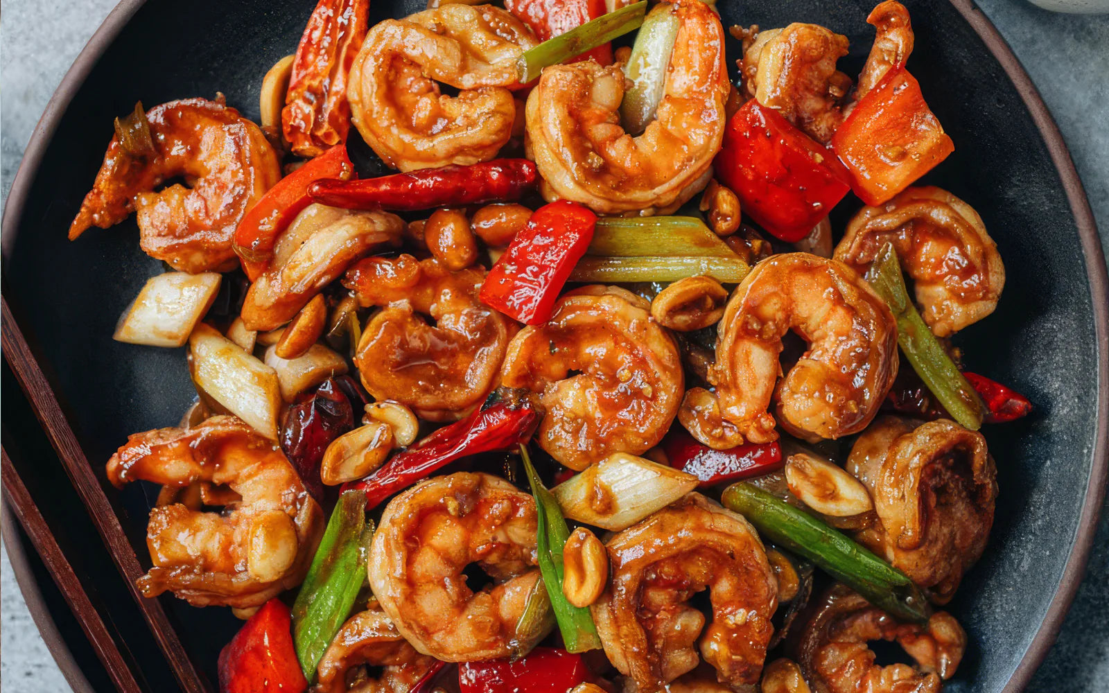 Szechuan Shrimp (Spicy Mala, 15 Minutes)