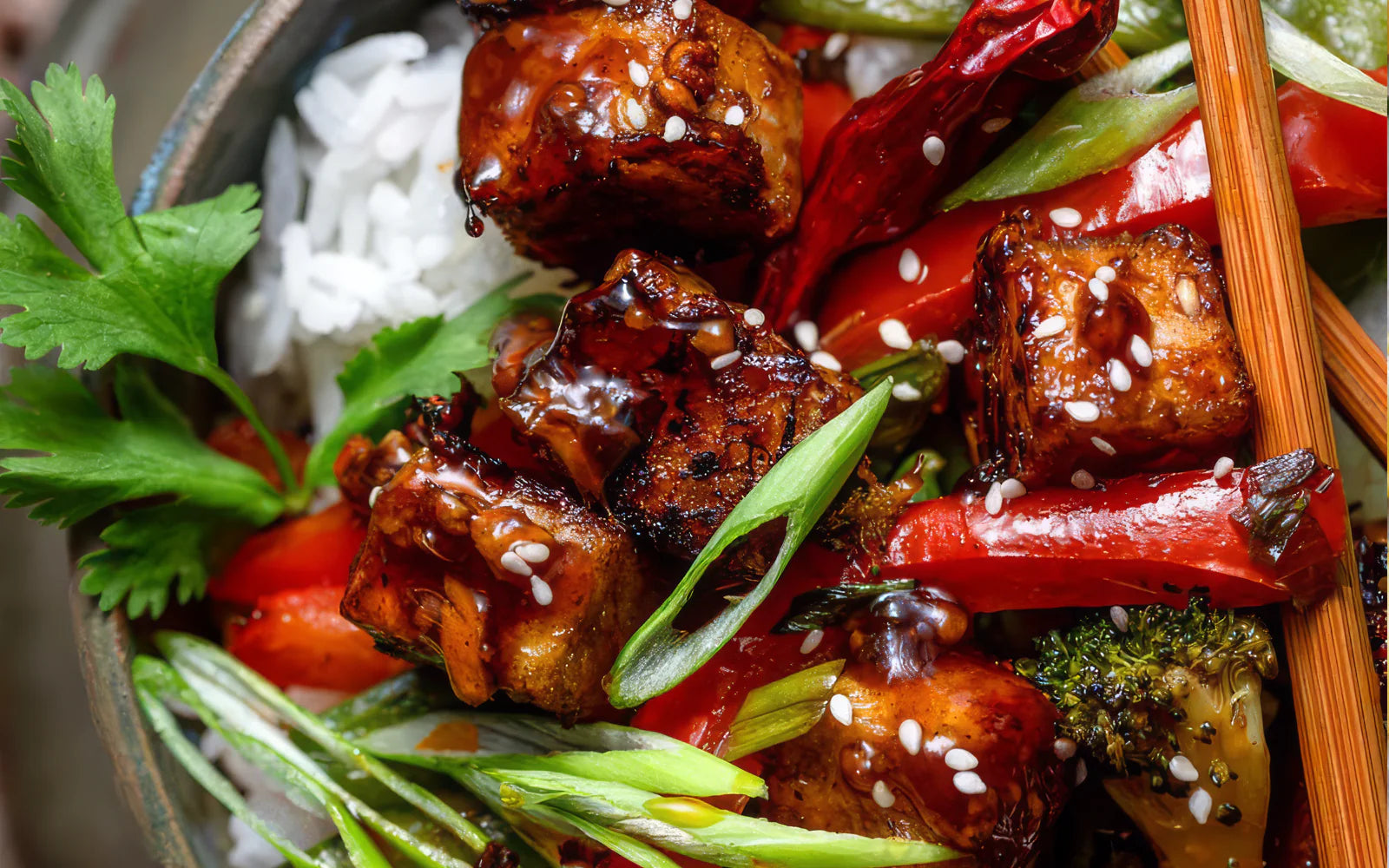 Szechuan Tofu (Crispy, Spicy, 20 Minutes)